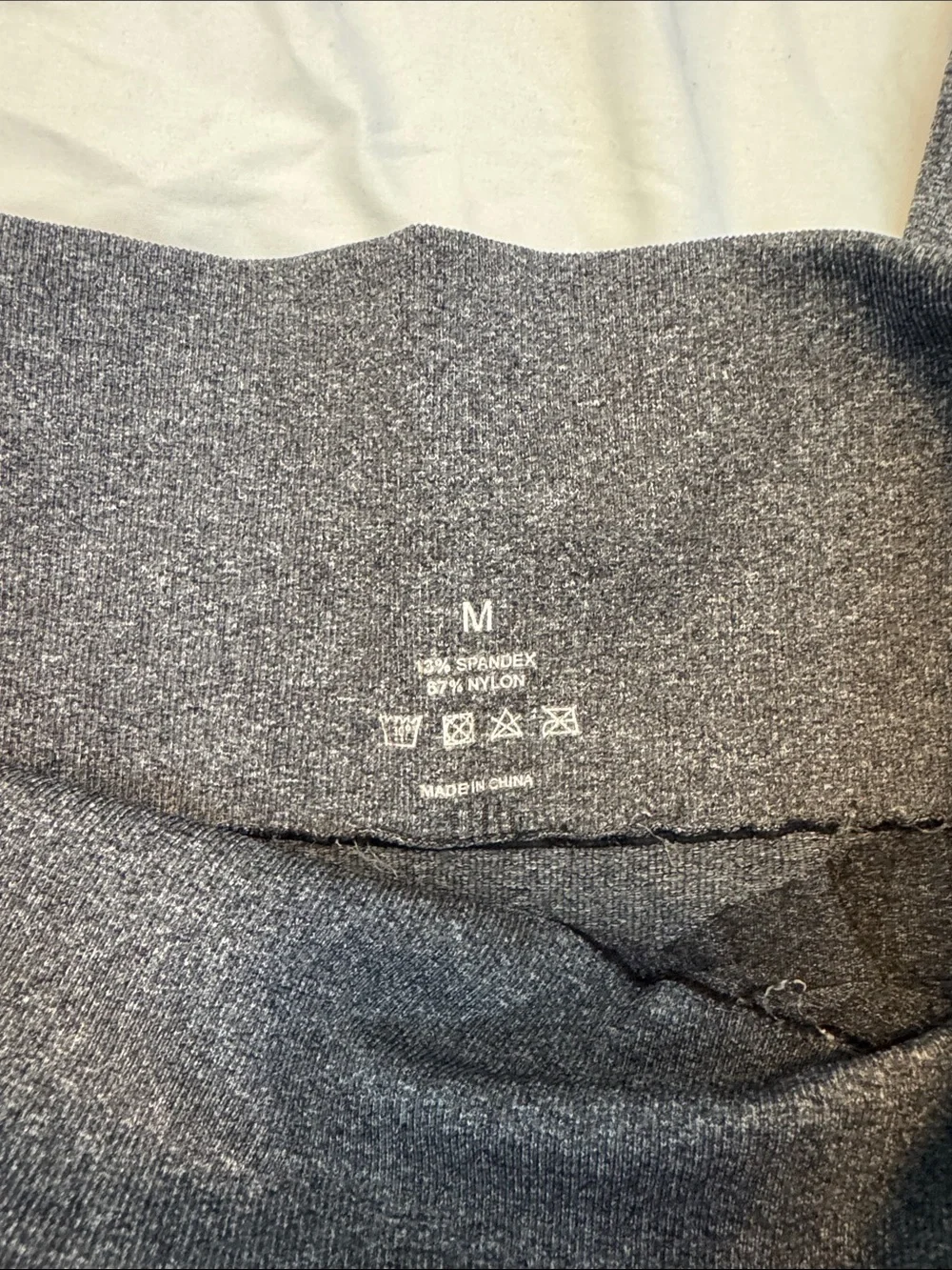 NVGTN Dark Heather Grey Contour Leggings